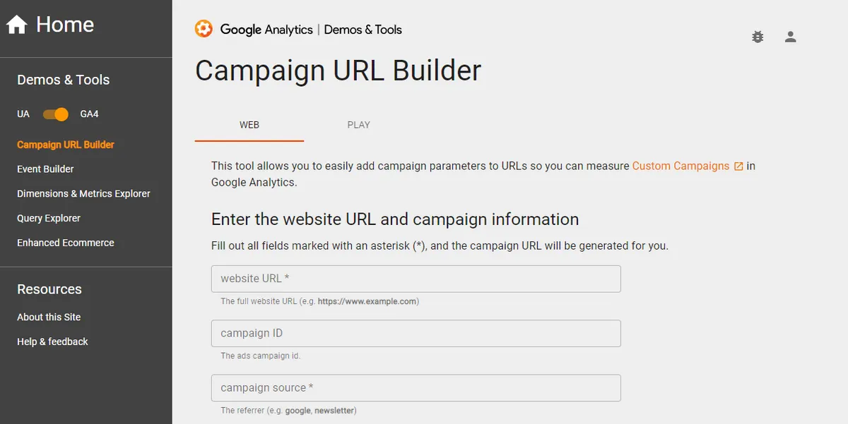 how to Track Campaign Links