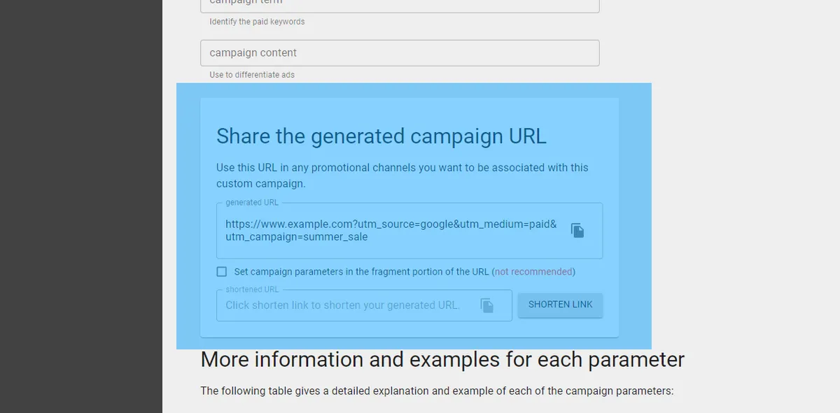 how to Track Campaign Links