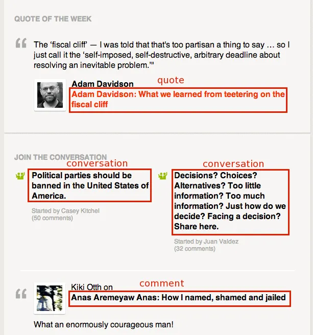 utm_content for links in Ted emails